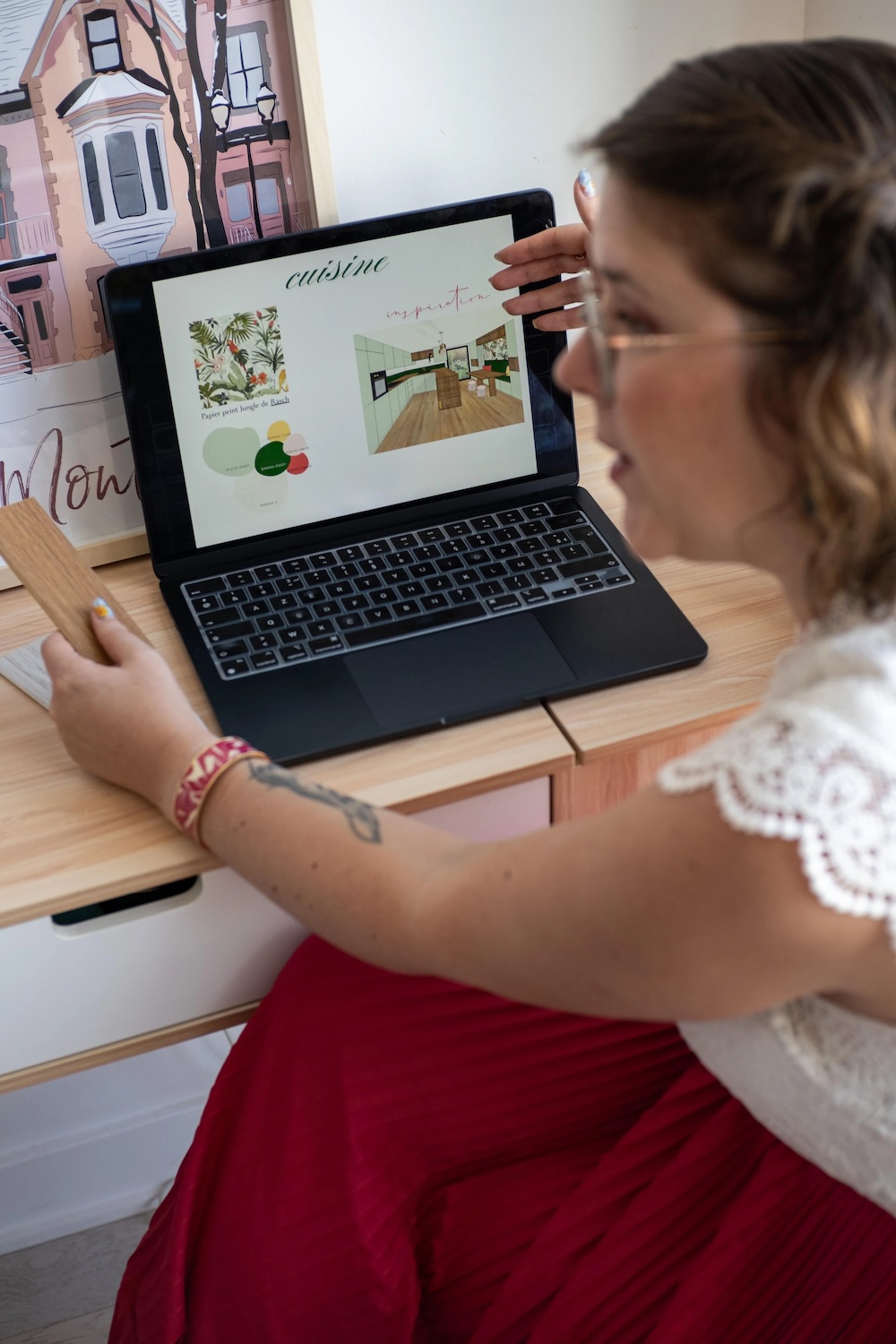 Présentation du projet déco aux clients