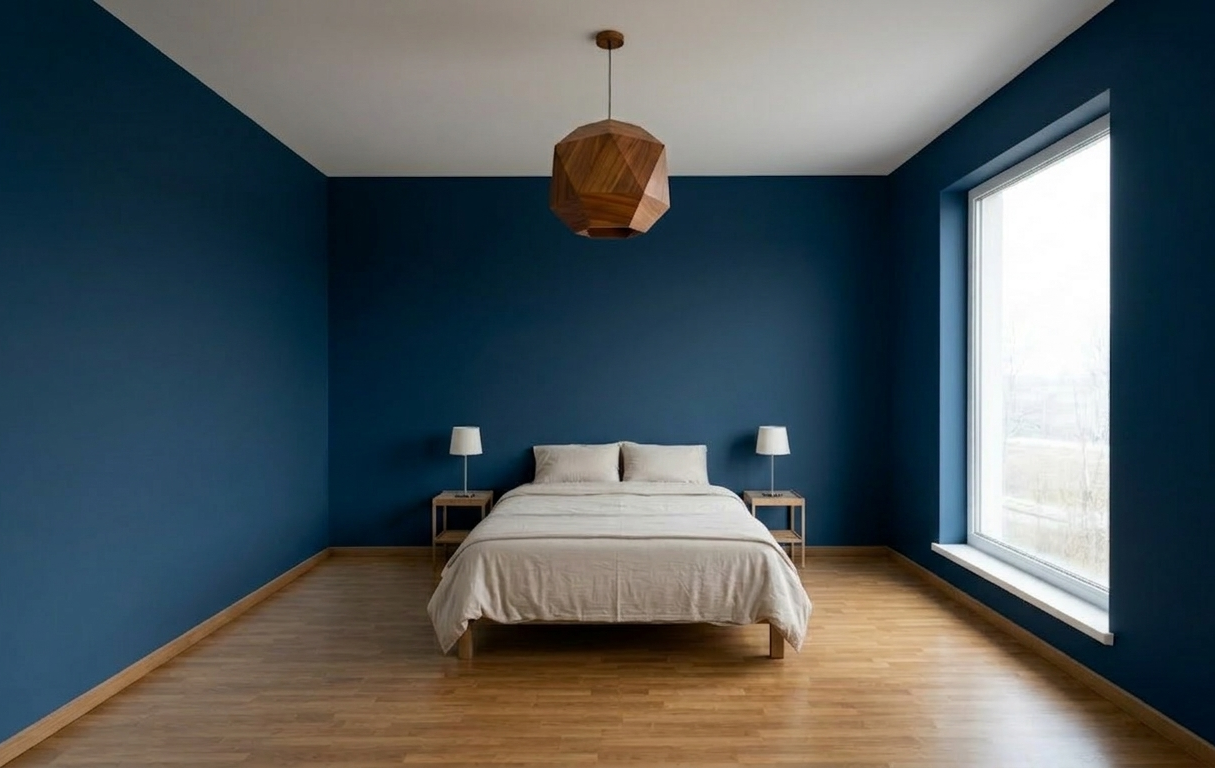 couleur anti-stress chambre bleu décoration intérieur